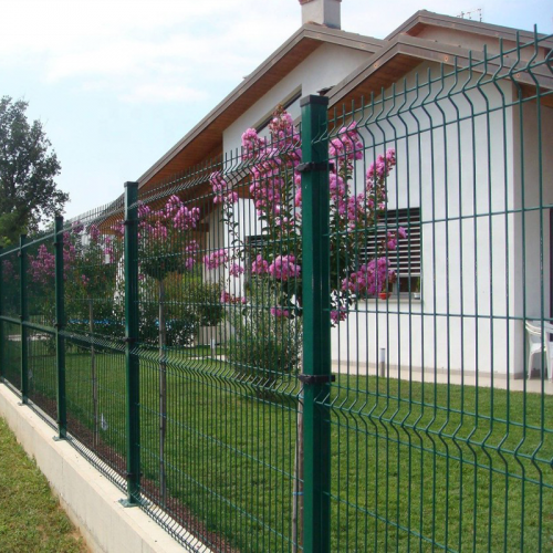 PVC Coated 3D Wire Mesh Fence