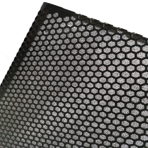 Black decorative aluminum expanded wire mesh