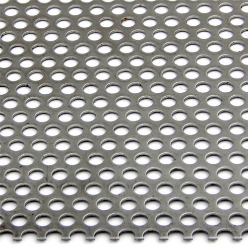 Brass perforated metal mesh