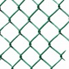 Basketball court chain link fence