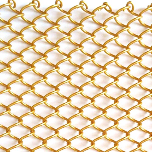 Decoration metal expandable wire mesh